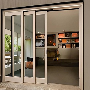 UPVC Three Track Sliding Door Manufacturers in Mathura