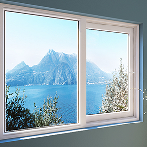 UPVC Two Track Sliding Window Manufacturers in Mathura